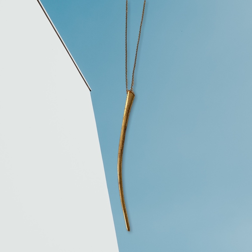 Long Gold Necklace